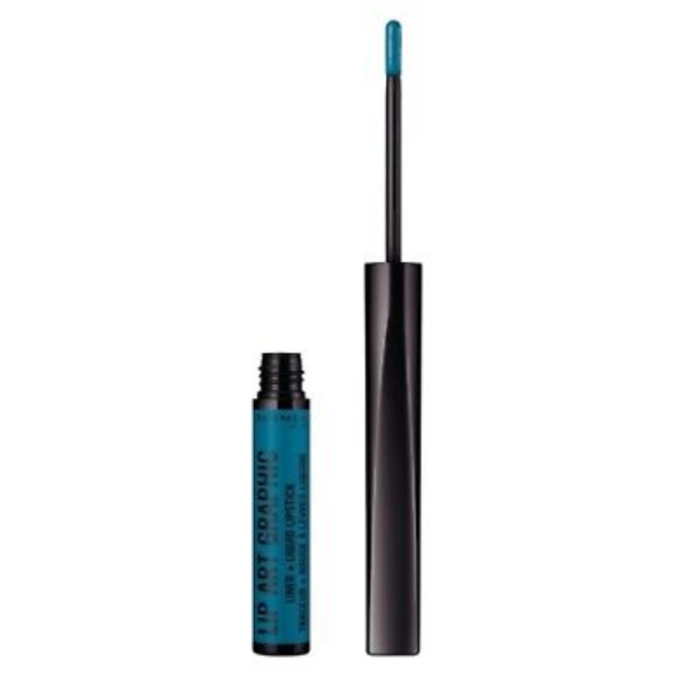 Rimmel Lip Art Graphic Liner + Liquid Lipstick 850 Tag Me Teal